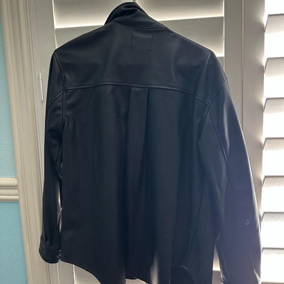 faux leather jacket - Picture 2 of 2